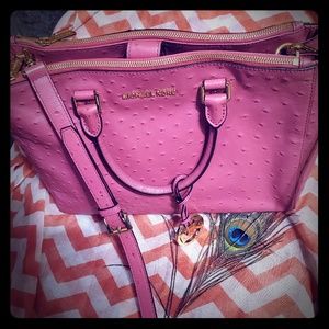 OSTRICH LEATHER RARE MICHAEL KORS HANDBAG